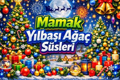 Mamak Yıl Başı Ağaç Süsleri